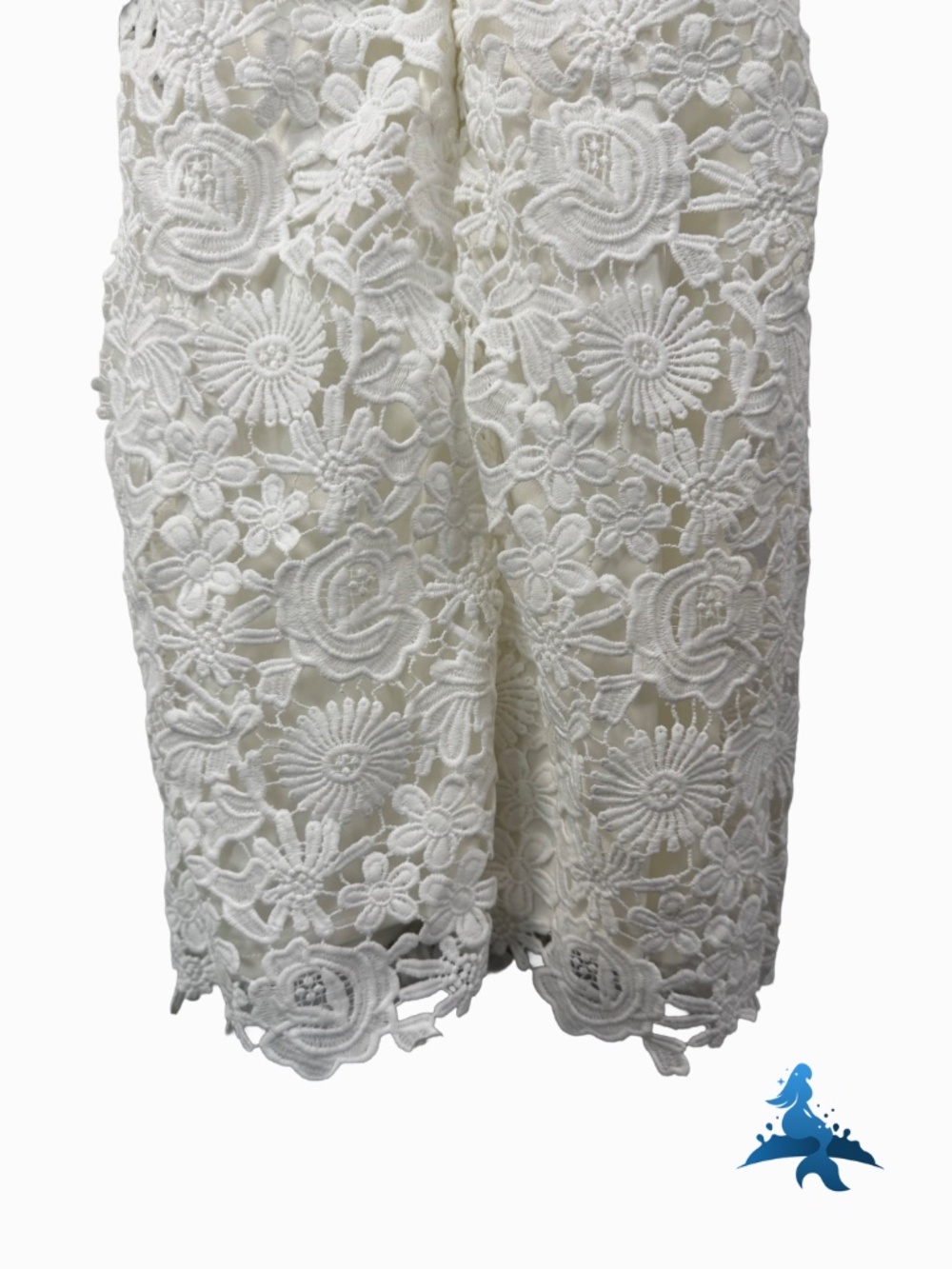 1354 NWT Lulus Love Poem Lace Mini Dress – XS – Ivory - Picture 11 of 14